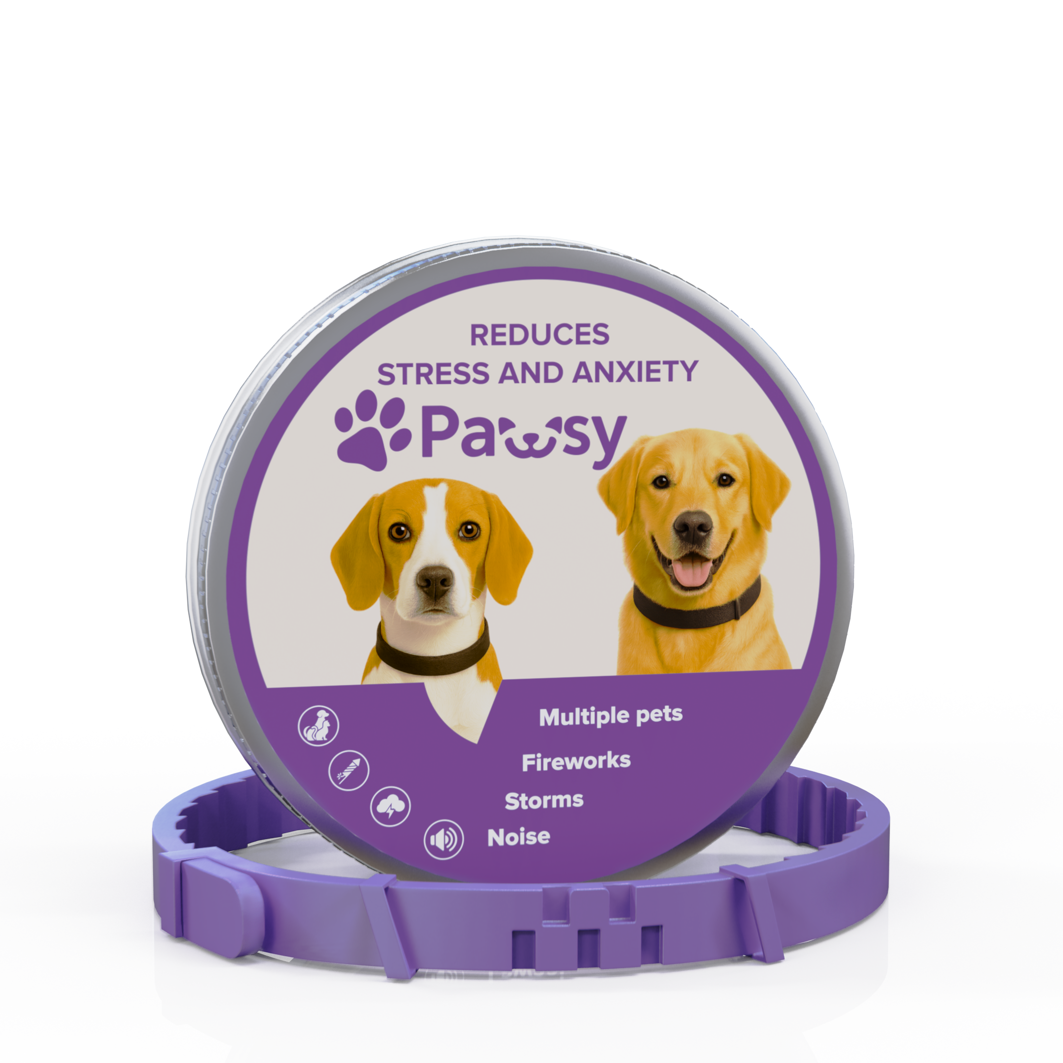 Pawsy™ – Anti-stress and anxiety collar for dogs