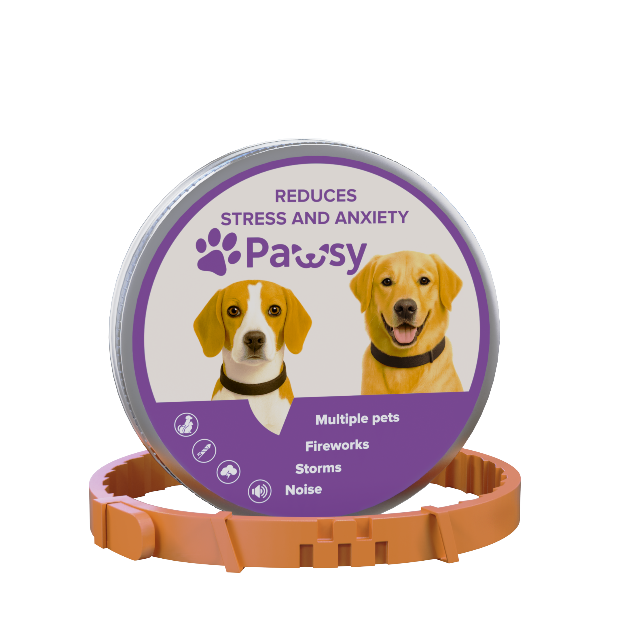 Pawsy™ – Anti-stress and anxiety collar for dogs