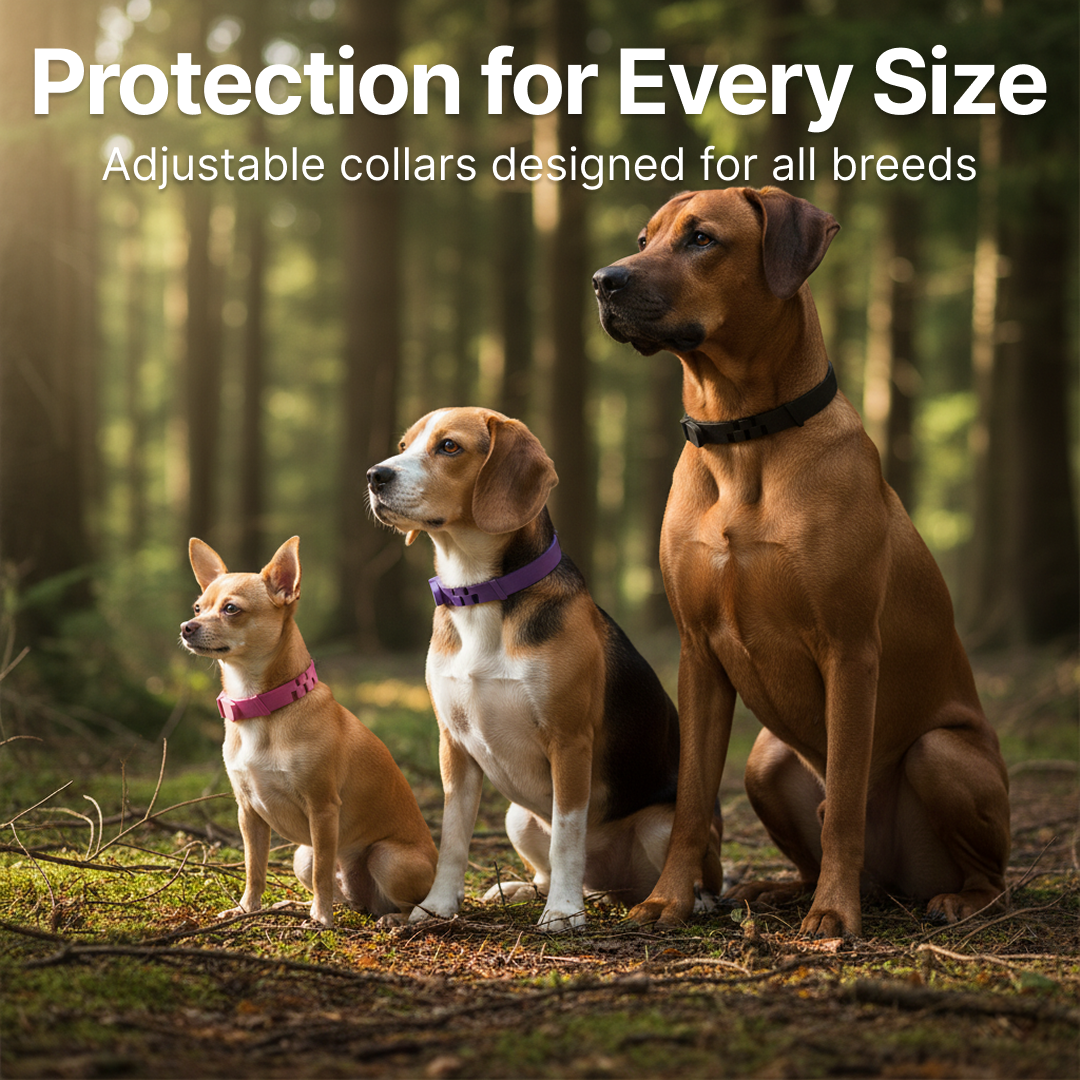 Pawsy™ – All Natural Flea & Tick Collar for Dogs