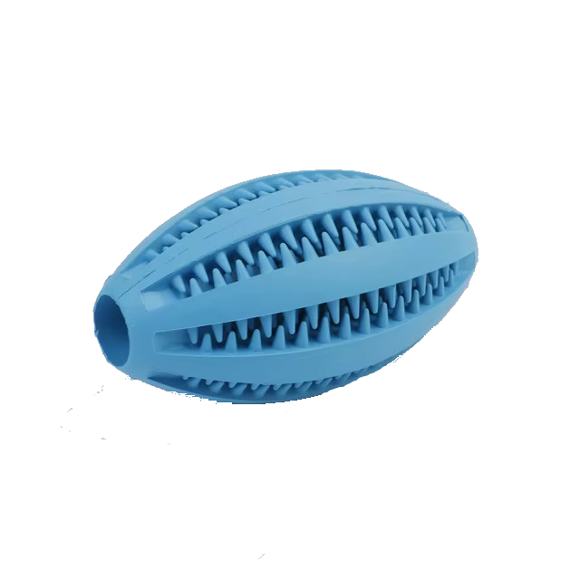 Pawsy™ – Tooth-Cleaning Rugby Ball