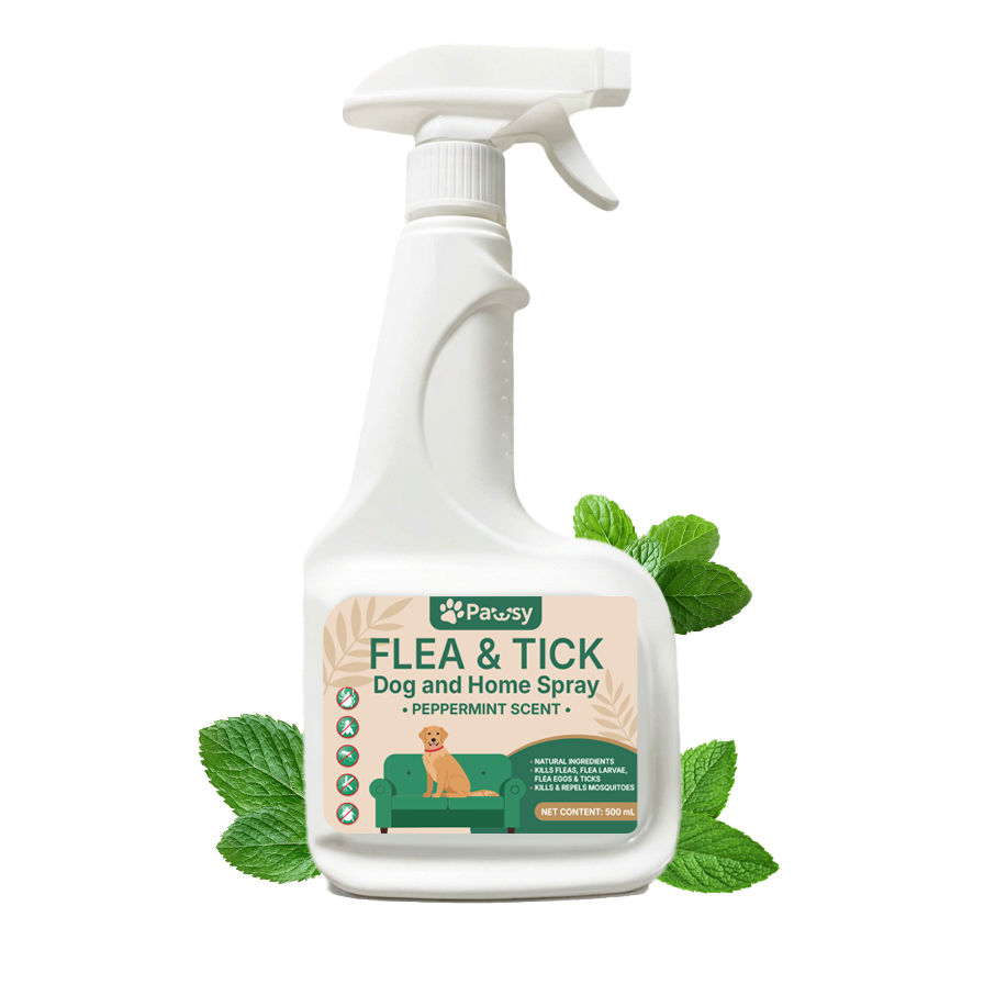 Pawsy™ – Flea & Tick Home & Dog Spray 500 mL
