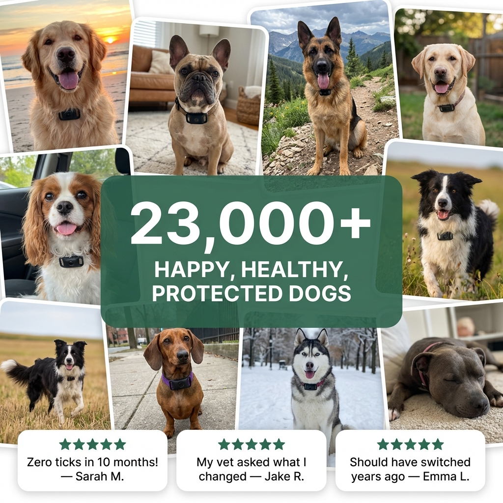 Pawsy™ – Anti-Flea & Tick Pendant for Dogs