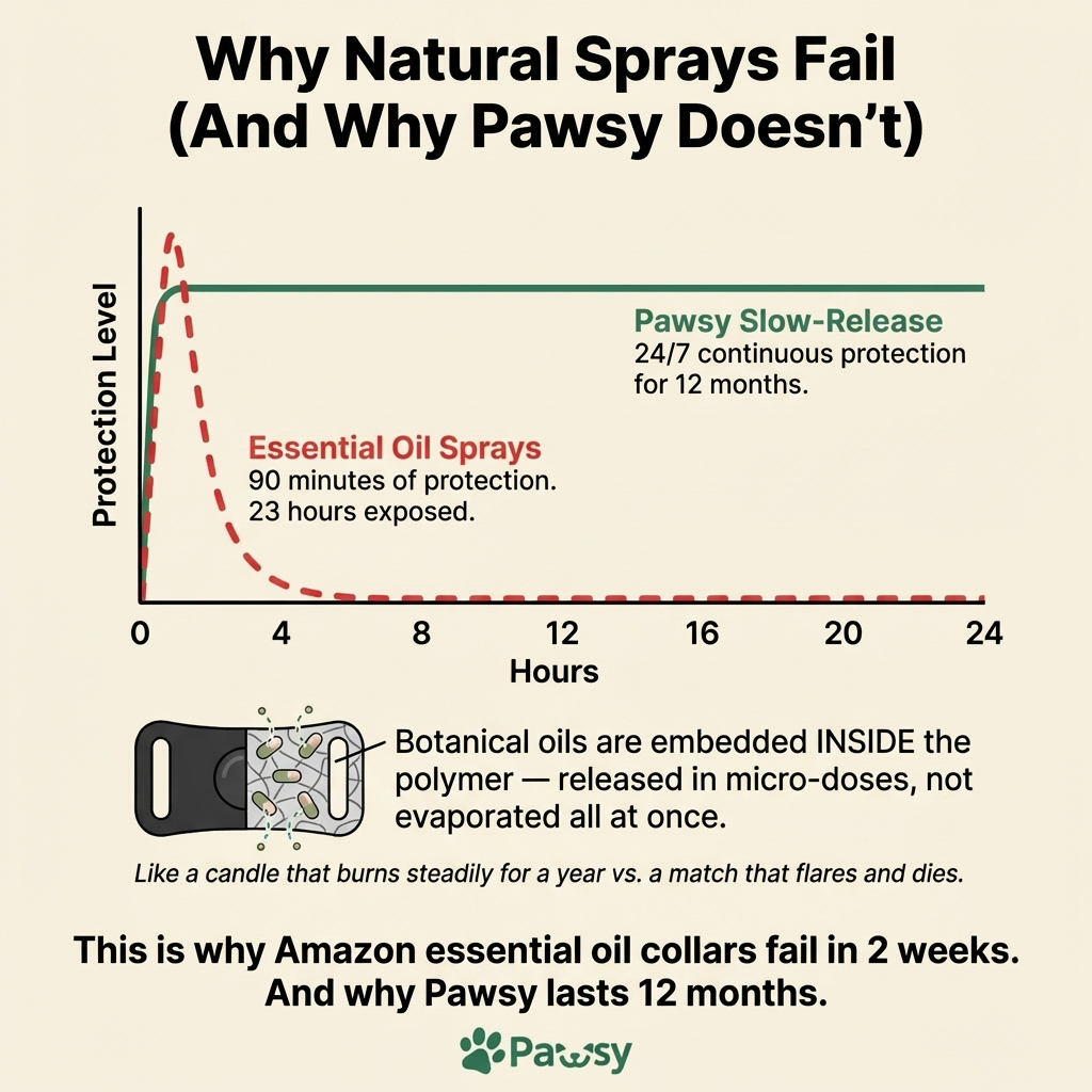 Pawsy™ – Anti-Flea & Tick Pendant for Dogs