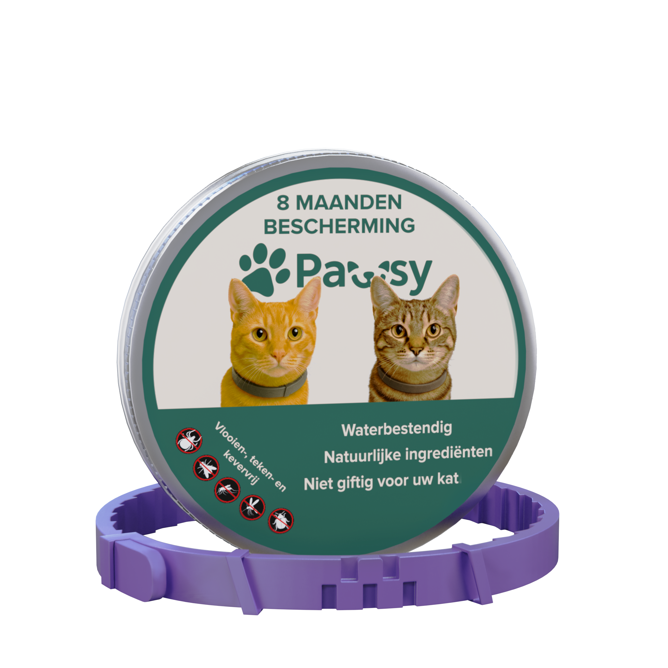 Pawsy™ – Anti-Flea and Tick Collar for Cats